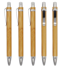 Bamboo Press Ballpoint Pen