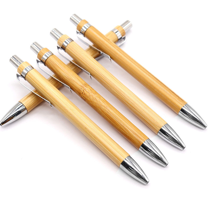 Bamboo Press Ballpoint Pen