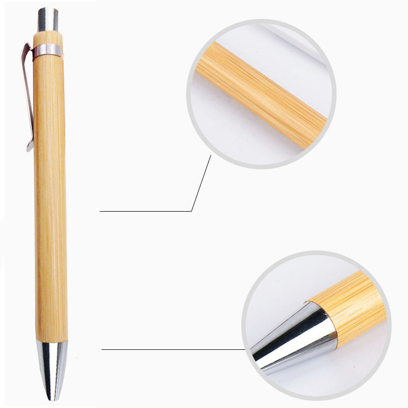 Bamboo Press Ballpoint Pen