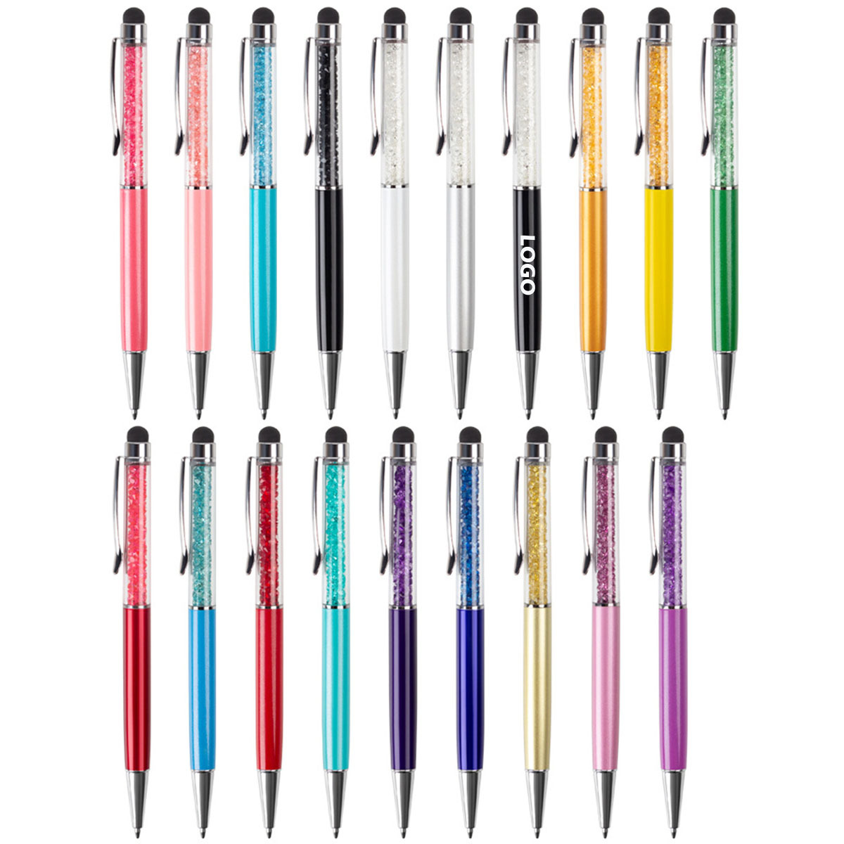 Crystal Capacitor Ballpoint Pen