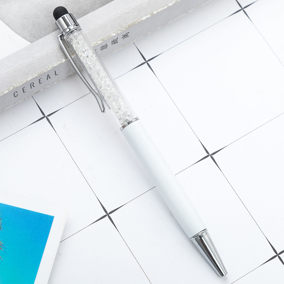 Crystal Capacitor Ballpoint Pen