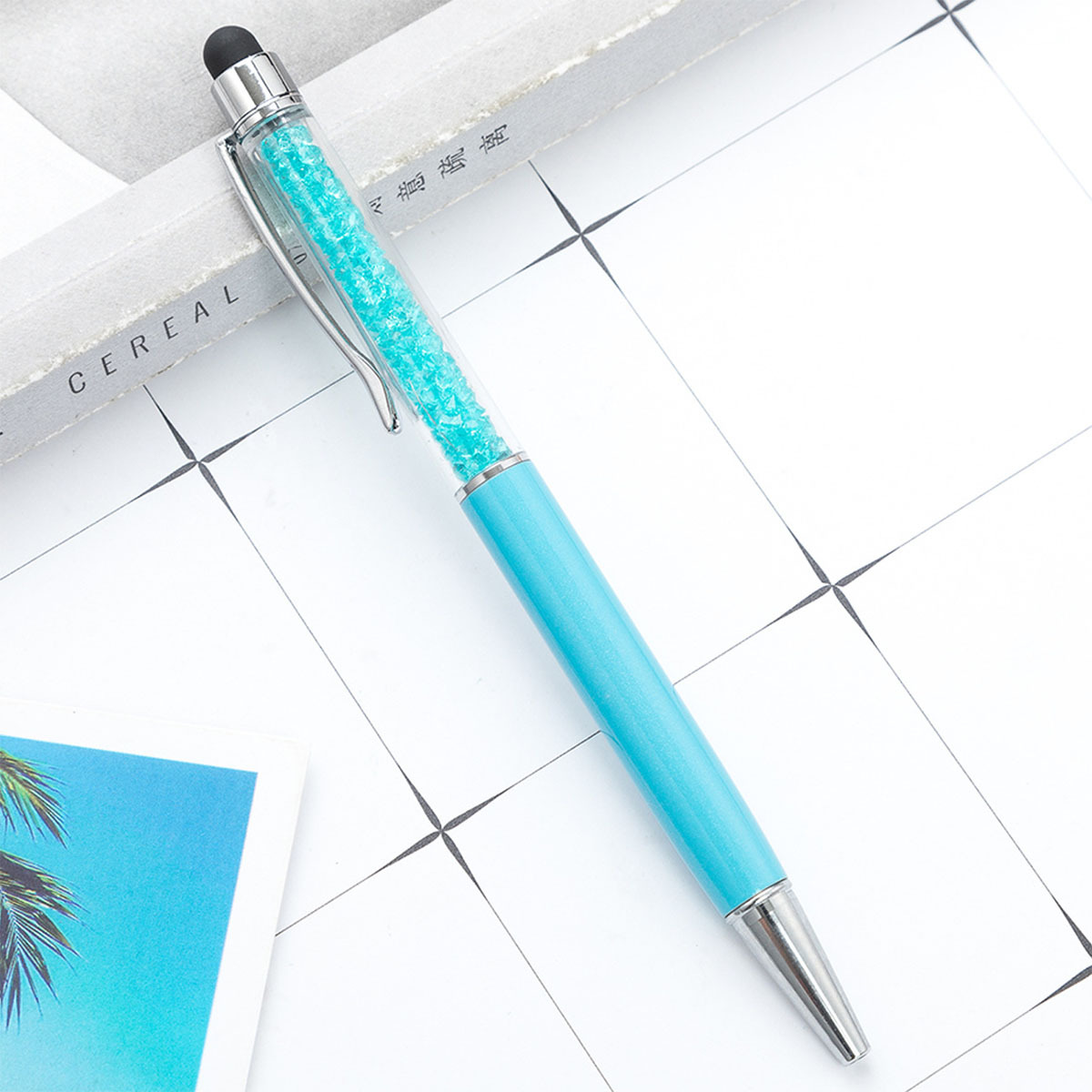 Crystal Capacitor Ballpoint Pen