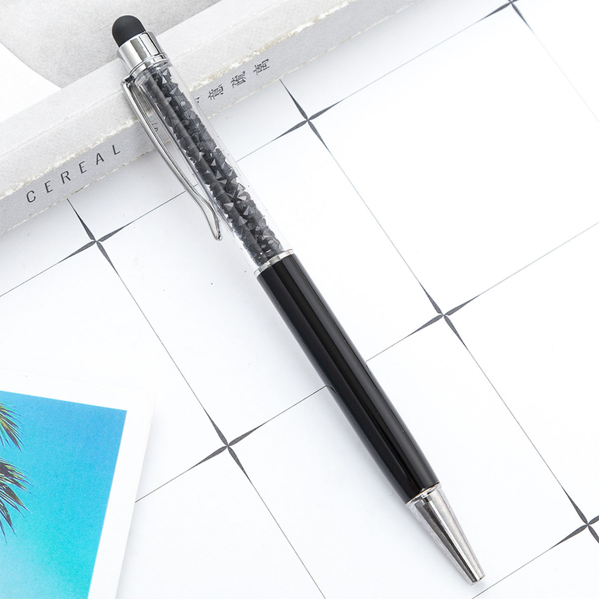 Crystal Capacitor Ballpoint Pen