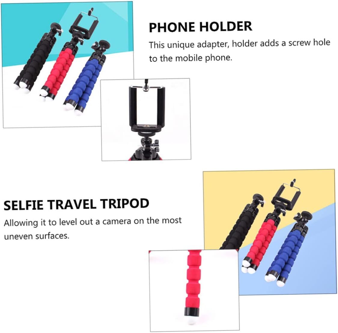 Flexible Sponge Octopus Tripod For Phone and Camera