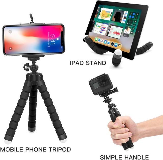 Flexible Sponge Octopus Tripod For Phone and Camera