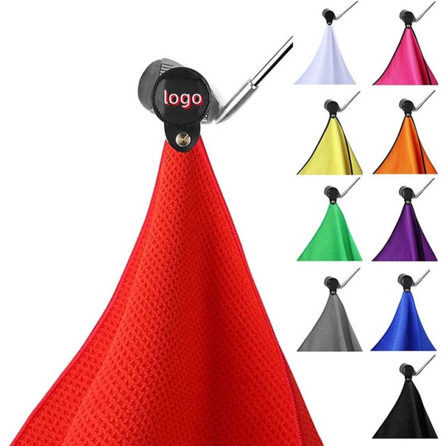 Golf towel magnetic clip