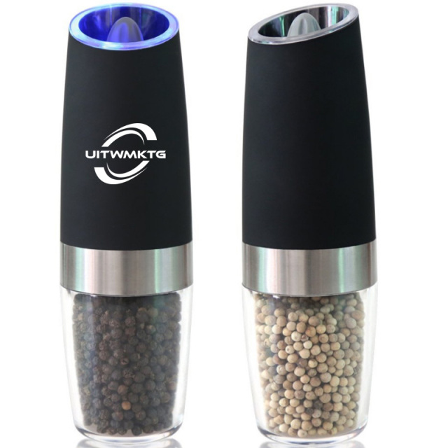 Gravity Electric Pepper and Salt Grinder Set