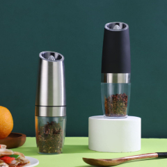 Gravity Electric Pepper and Salt Grinder Set