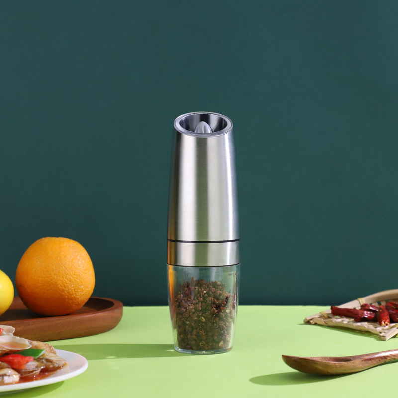 Gravity Electric Pepper and Salt Grinder Set