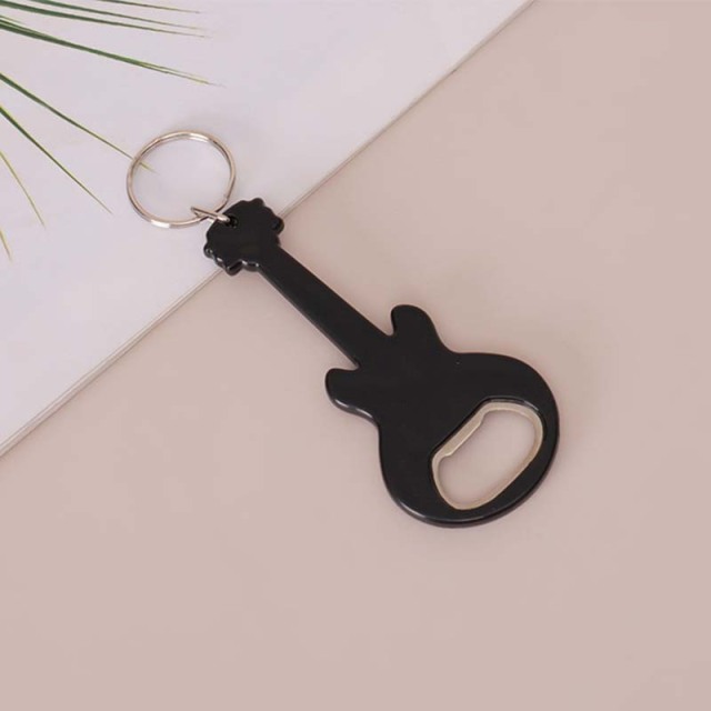 Guitar Bottle Opener Keychain