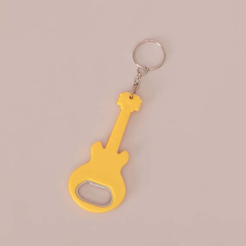 Guitar Bottle Opener Keychain