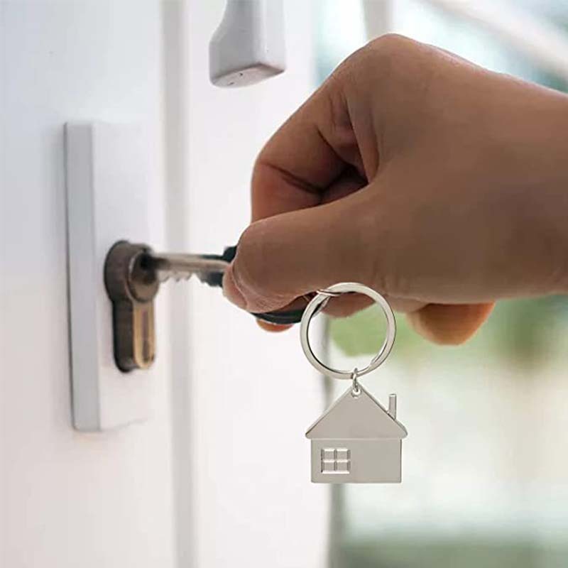 House Shaped Keychain