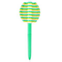 Lollipop Shaped Rotary Plastic Ballpoint Pen
