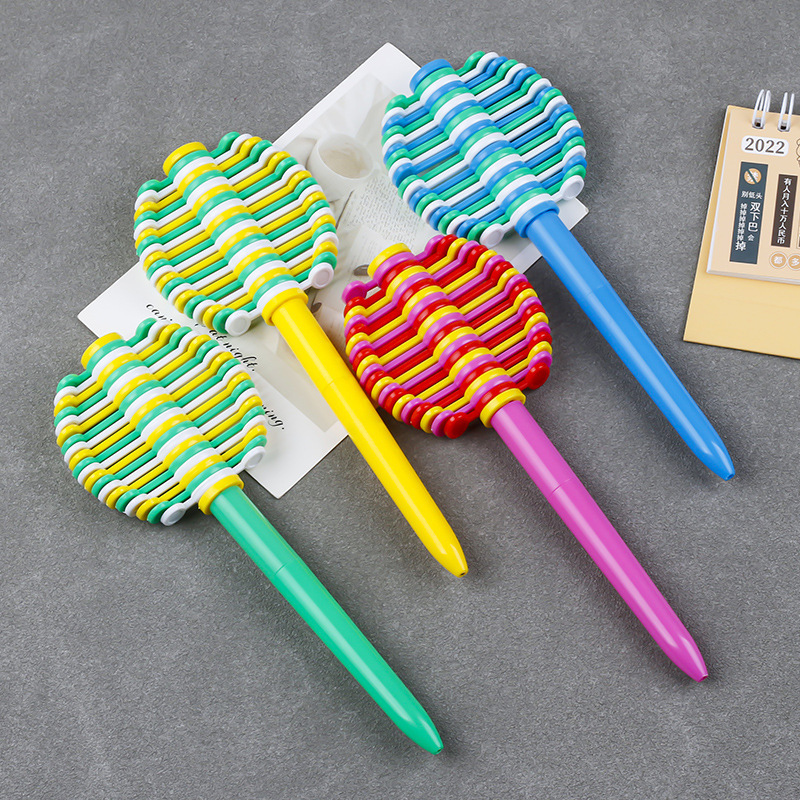 Lollipop Shaped Rotary Plastic Ballpoint Pen