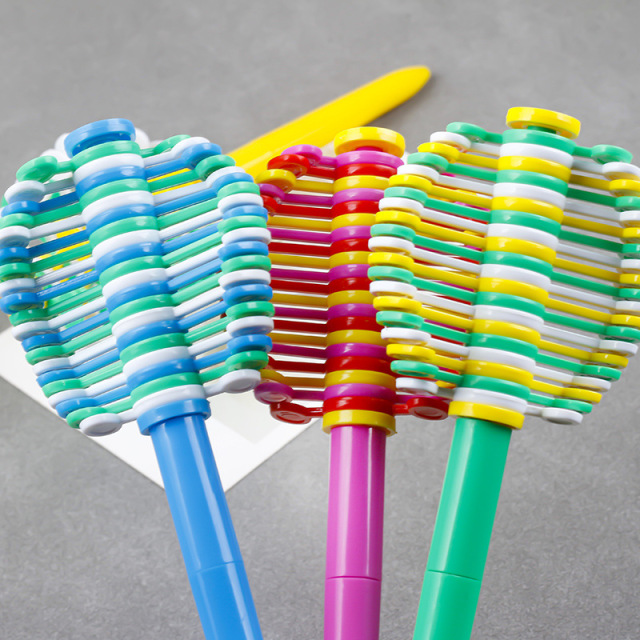 Lollipop Shaped Rotary Plastic Ballpoint Pen