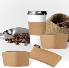 Natural Kraft Cup Sleeves