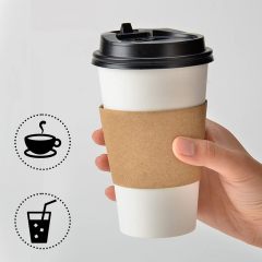 Natural Kraft Cup Sleeves