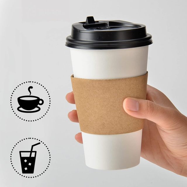 Natural Kraft Cup Sleeves