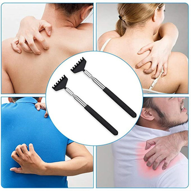 Retractable Stainless Steel Tickle