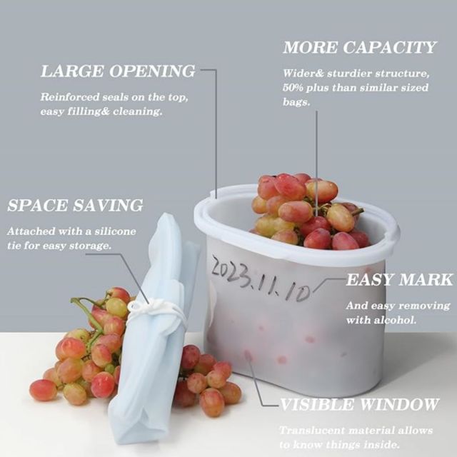 Silicone Food Storage Bag