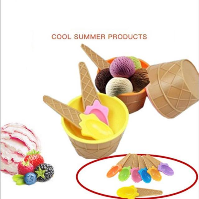 Sundae Yogurt Ice Cream Spoons