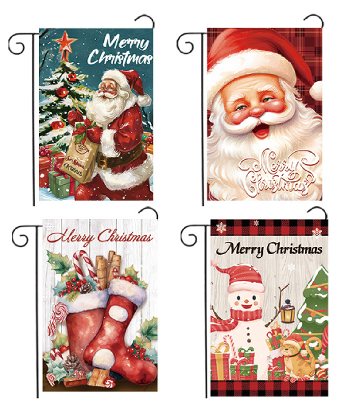 Christmas Decorations  Garden Yard Flags