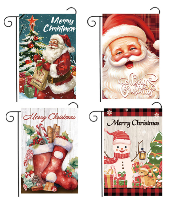 Christmas Decorations  Garden Yard Flags