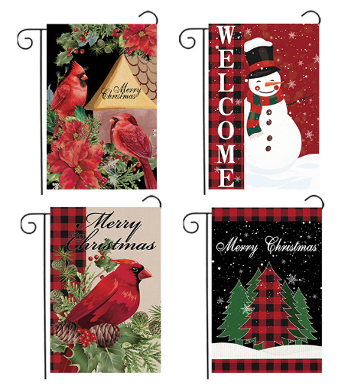 Christmas Decorations  Garden Yard Flags