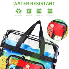Clear Tote Lunch Bag with Reinforced Straps
