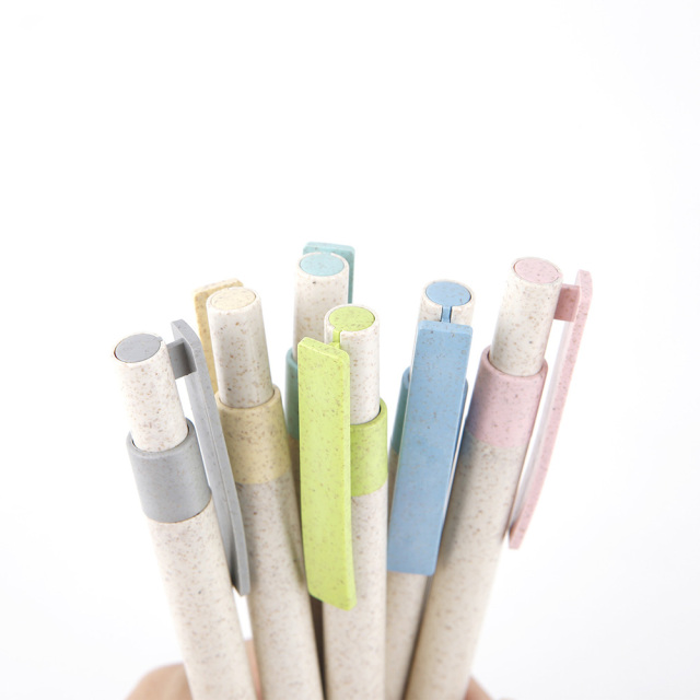 Eco-friendly Straw Pen