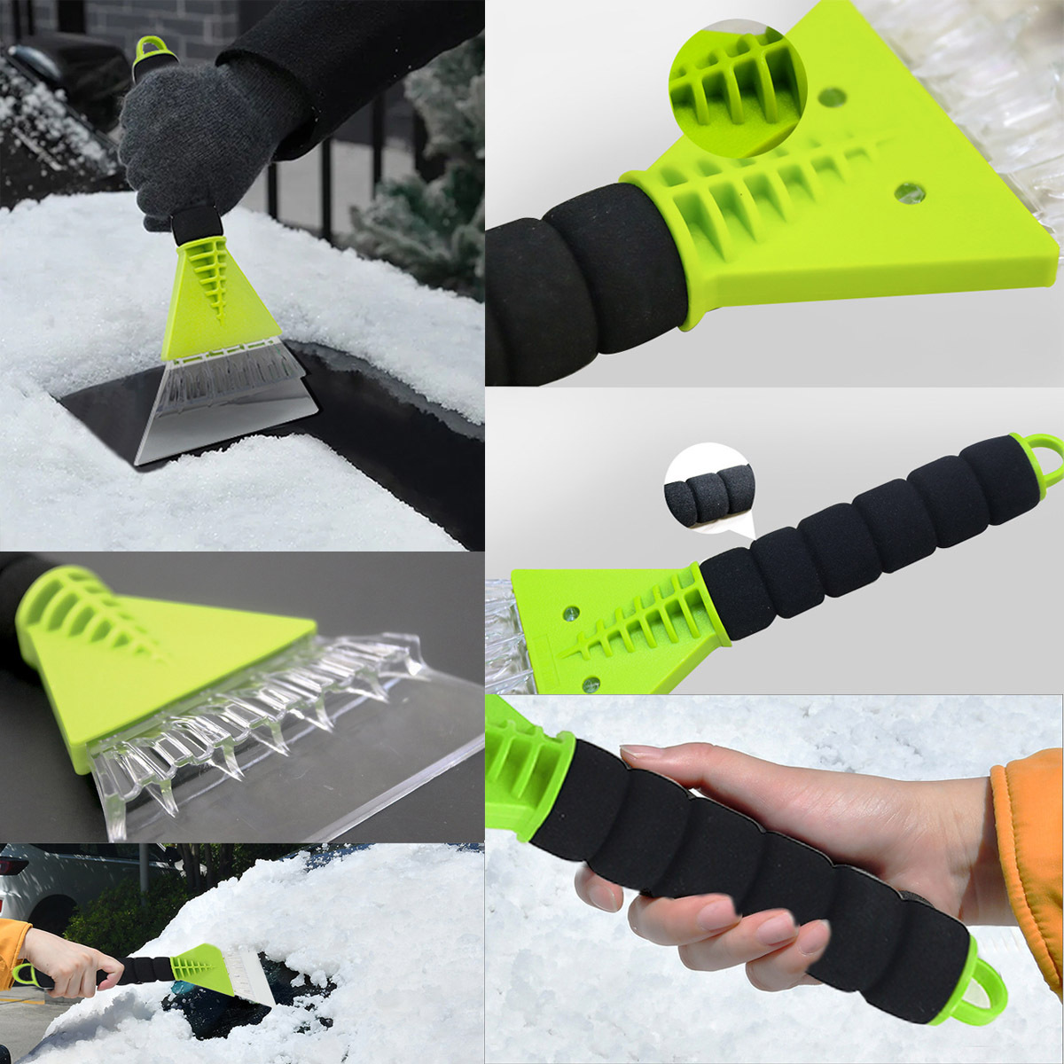 LED Ice Snow Removal Scraper