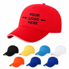 Outdoor Polyester Structured Baseball Cap Sun Hat