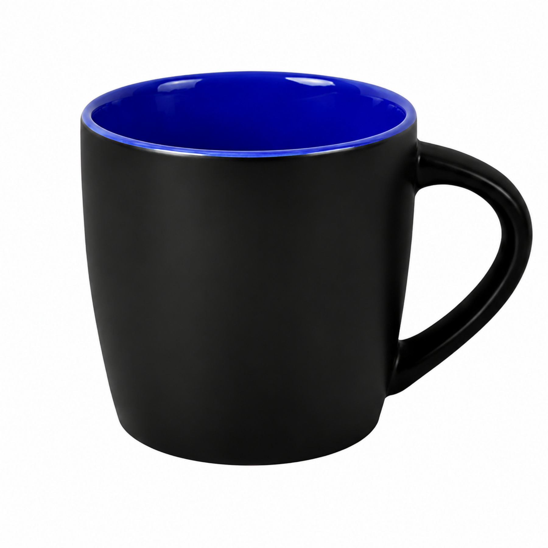 11 Oz Ceramic Coffee Mug With Colorful Interior