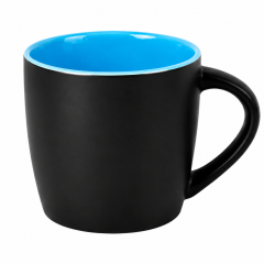 11 Oz Ceramic Coffee Mug With Colorful Interior