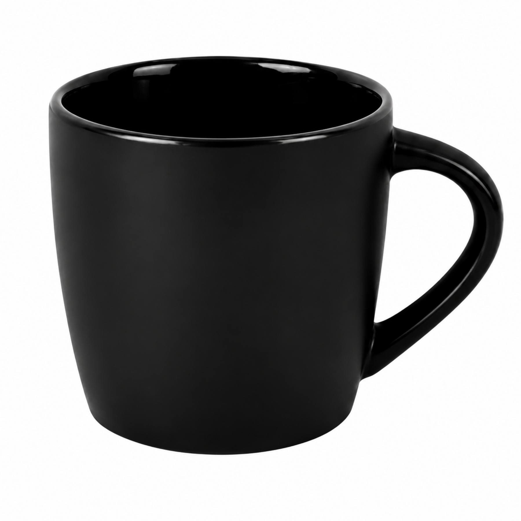 11 Oz Ceramic Coffee Mug With Colorful Interior