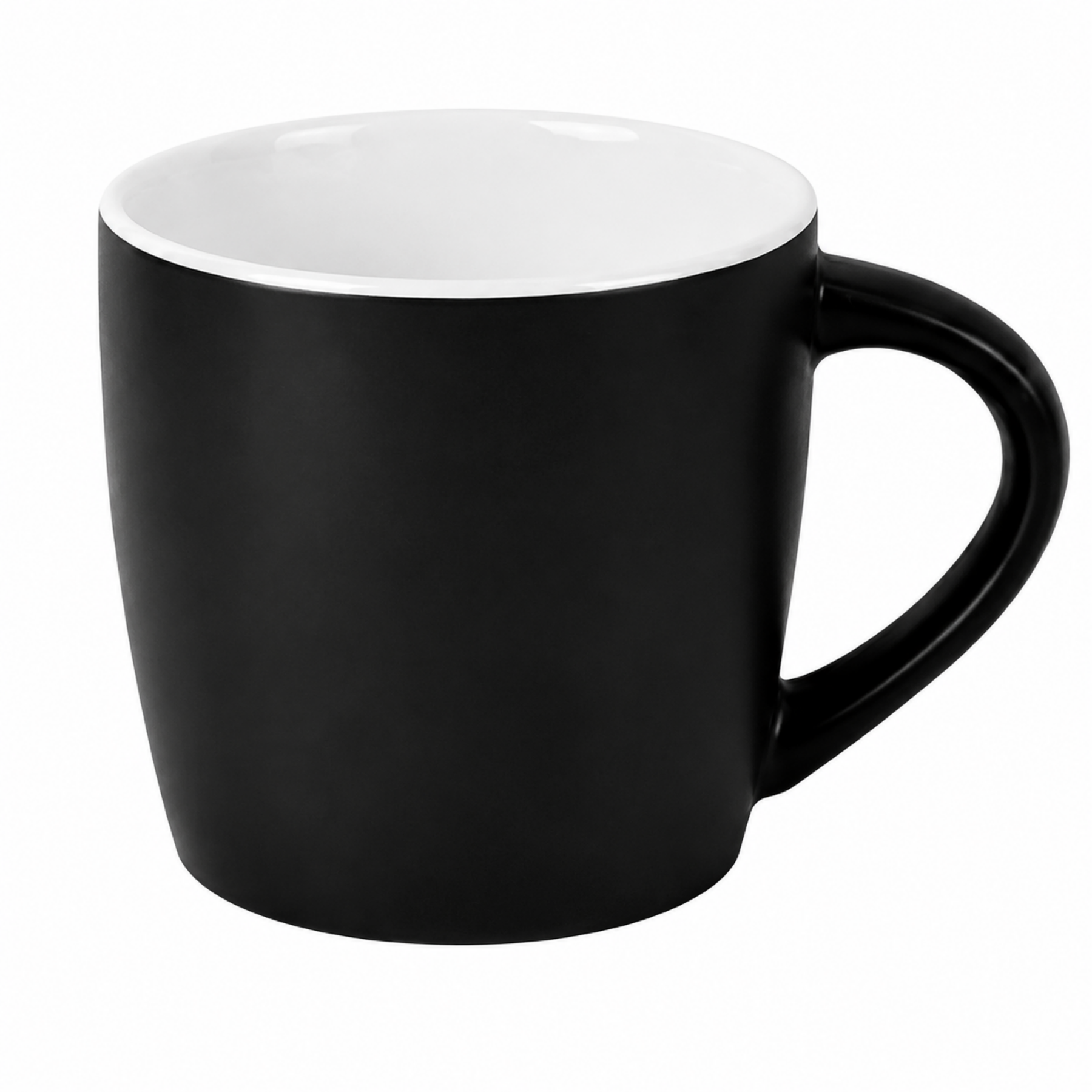 11 Oz Ceramic Coffee Mug With Colorful Interior