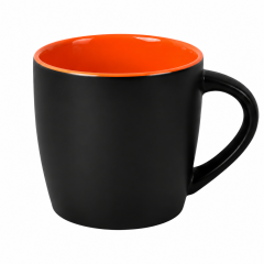 11 Oz Ceramic Coffee Mug With Colorful Interior