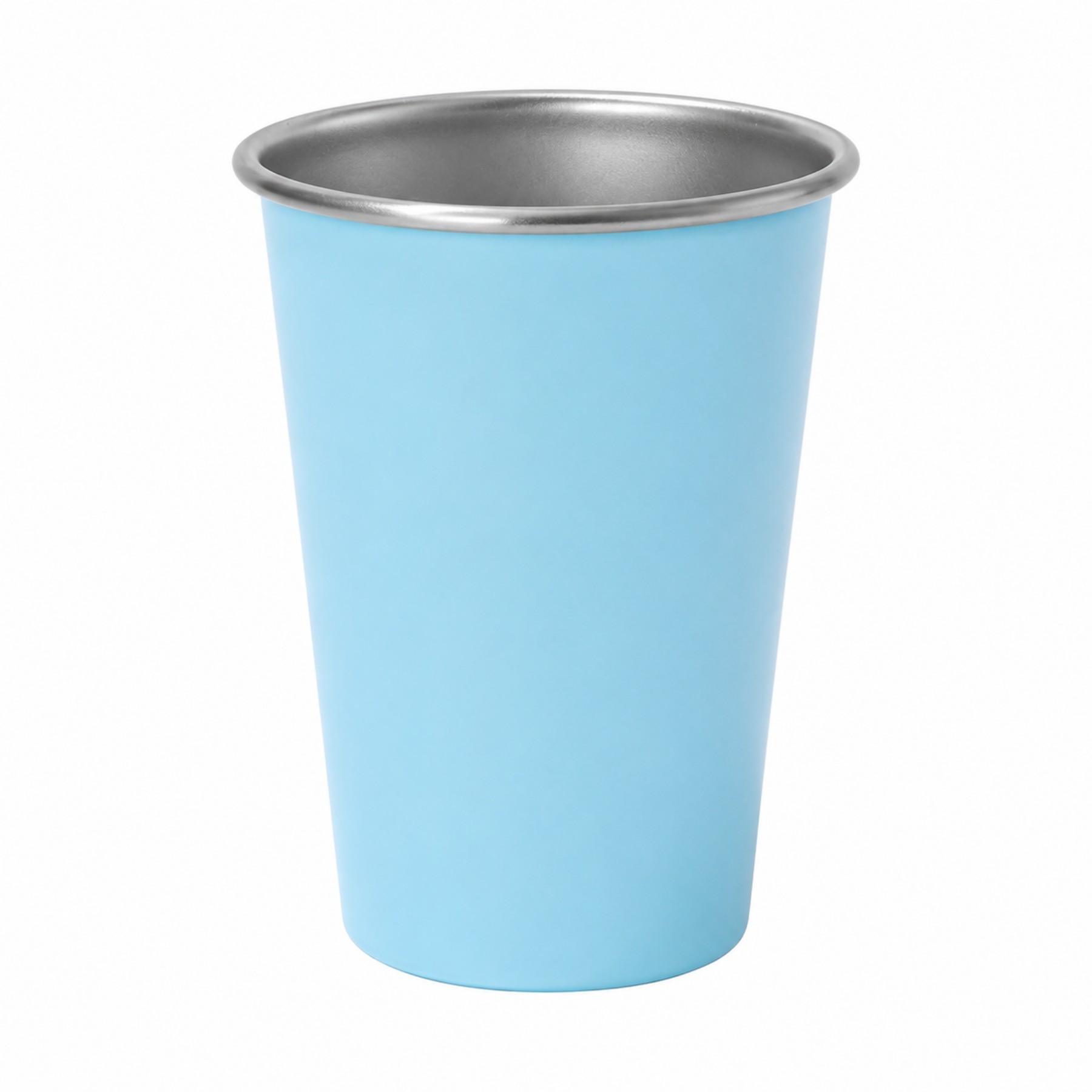 12 Oz Polished Stainless Steel Mug