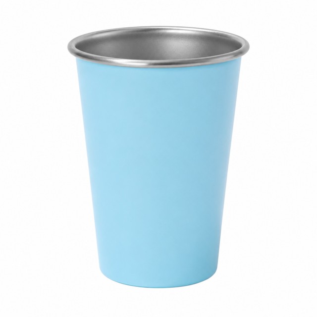 12 Oz Polished Stainless Steel Mug