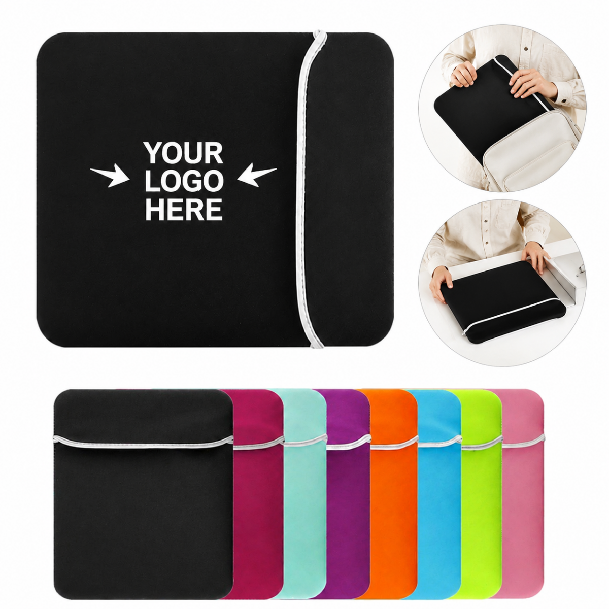 13 Inch Neoprene Laptop Tablet Case Full Color Sleeve Cover