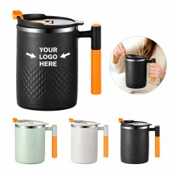 15 Oz Insulated Stainless Steel Travel Mug With Lid