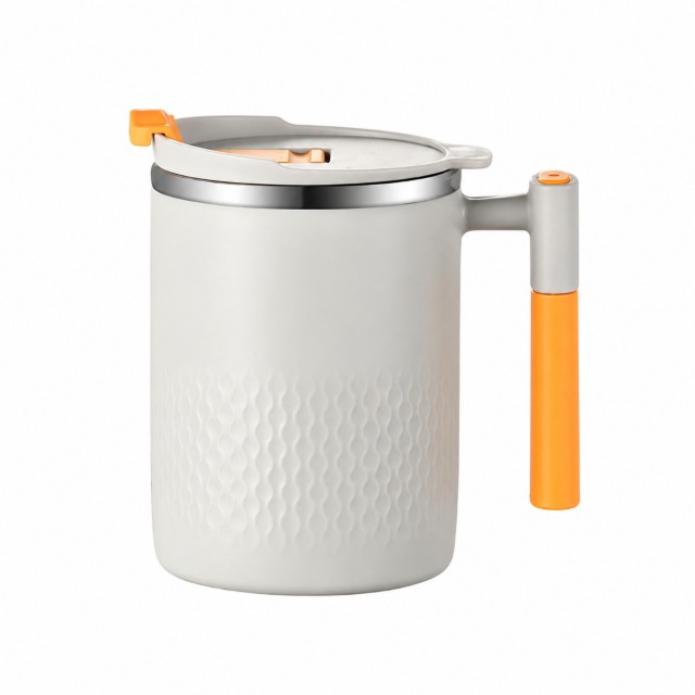 15 Oz Insulated Stainless Steel Travel Mug With Lid