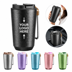 16 Oz Titanium-Lined Insulated Coffee Mug