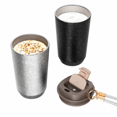 16 Oz Titanium-Lined Insulated Coffee Mug