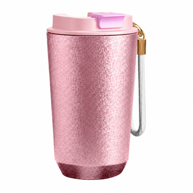 16 Oz Titanium-Lined Insulated Coffee Mug