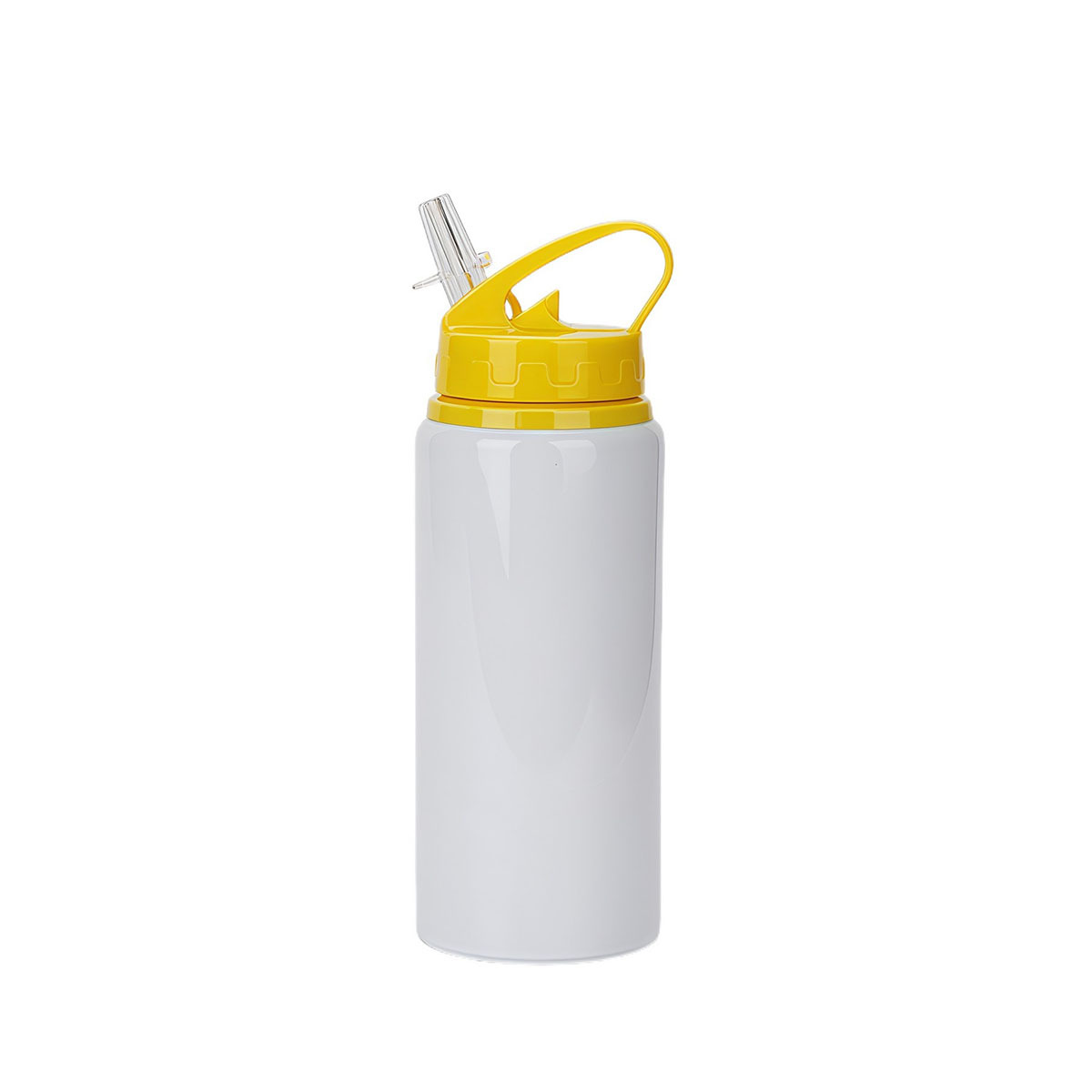 20 Oz Aluminum Sports Water Bottle With Straw