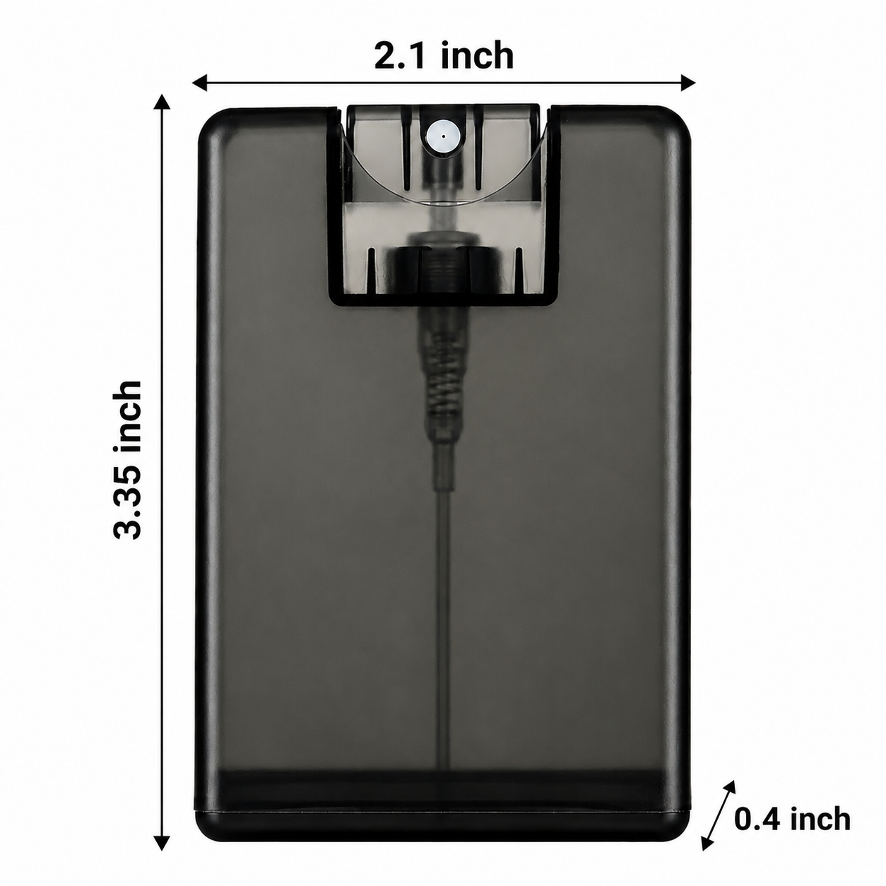 20ml Clear Card-Style Plastic Spray Bottle