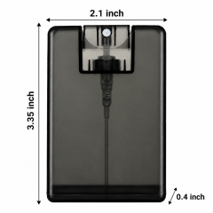 20ml Clear Card-Style Plastic Spray Bottle