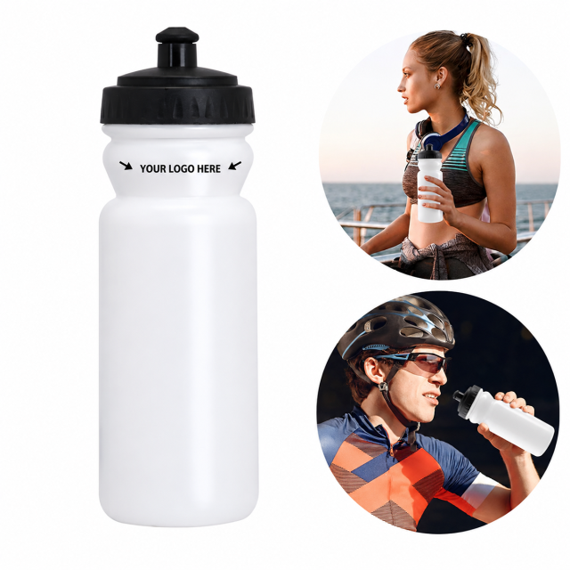 20oz Squeezable Plastic Sport Water Bottle