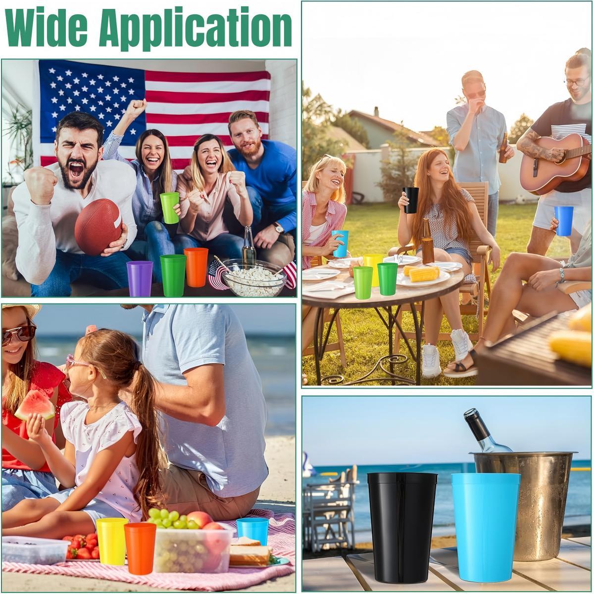 22 oz Plastic Stadium Cup